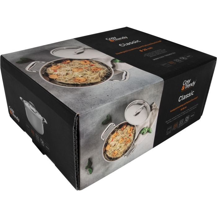 Faitout - COSY & TRENDY - CLASSIC - Acier inoxydable - Ø20 cm - 3,14 L - Tous feux dont induction 3 Faitout - COSY & TRENDY - CLASSIC - Acier inoxydable - Ø20 cm - 3,14 L - Tous feux dont induction 3