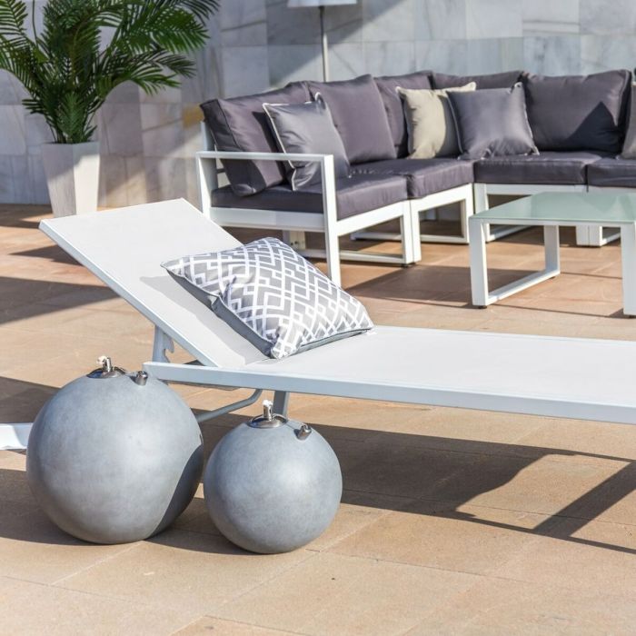 Boule Lumineuse pour Extérieur Kiel Gris 30 x 30 x 35 cm 3