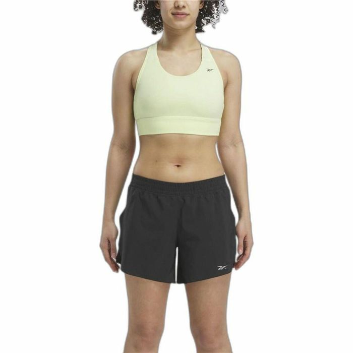 Soutien-gorge de Sport Reebok Identity Train Vert citron 3 Soutien-gorge de Sport Reebok Identity Train Vert citron 3
