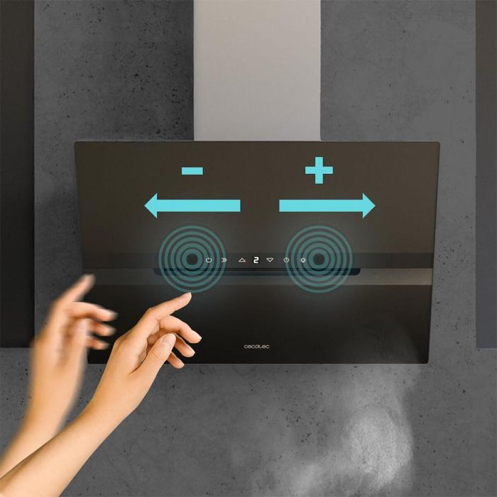 Hotte standard Cecotec Bolero Flux DT 608010 Noir 2 Hotte standard Cecotec Bolero Flux DT 608010 Noir 2