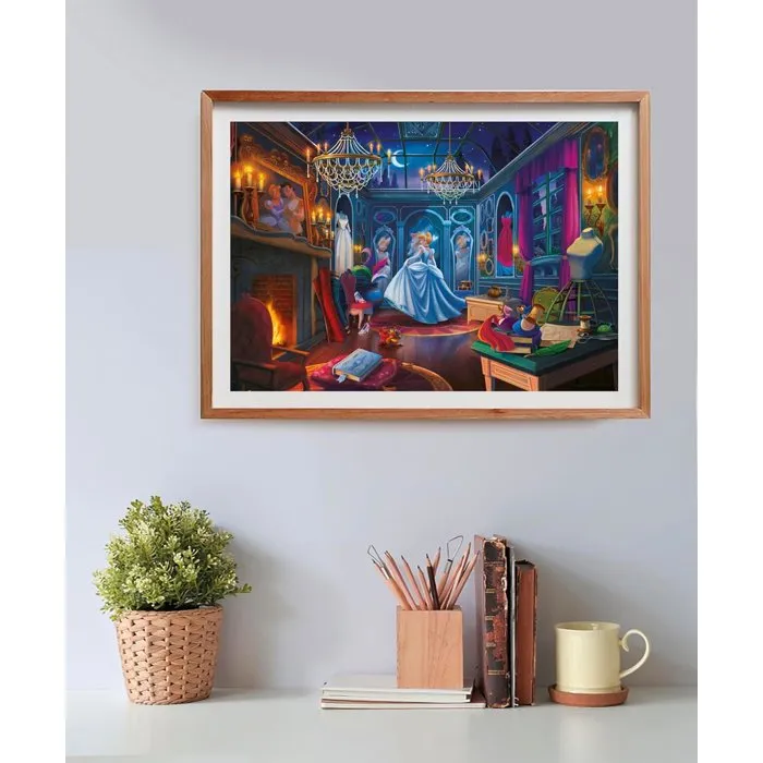 Clementoni Puzzle 500 Pièces Ever After - Princesses Disney, Cendrillon - Puzzle pour Adultes et Enfants, Collection Clementoni Puzzle 500 Pièces Ever After - Princesses Disney, Cendrillon - Puzzle pour Adultes et Enfants, Collection