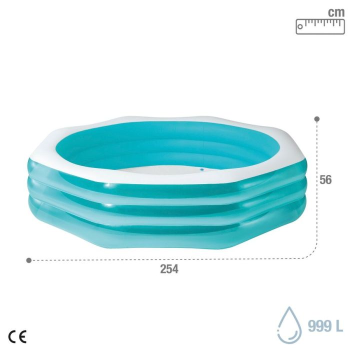 Piscine gonflable Intex 254 x 56 x 254 cm (2 Unités) 3