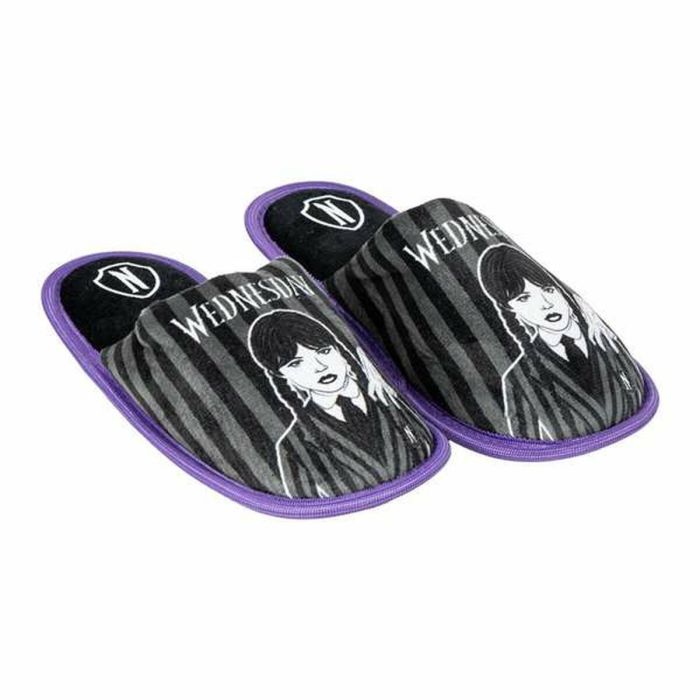 Chaussons Wednesday Noir XL Chaussons Wednesday Noir XL