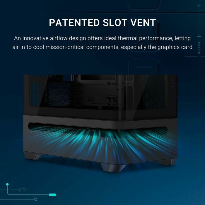 Boîtier ATX semi-tour Asus 90DC00P0-B19000 Noir 21 Boîtier ATX semi-tour Asus 90DC00P0-B19000 Noir 21