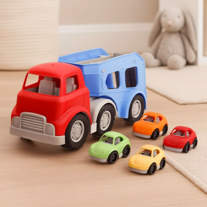Camion Autotransporteur PlayGo 34 X 18 X 13 CM (2 Unités) 5
