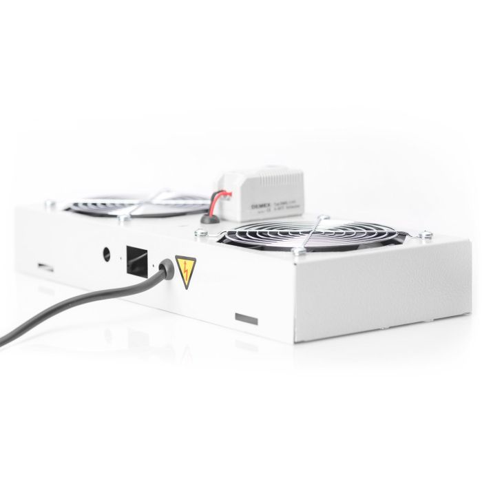 DIGITUS Dachlüftereinheit Wandgehäuse 2 Lüfter grau 4 DIGITUS Dachlüftereinheit Wandgehäuse 2 Lüfter grau 4