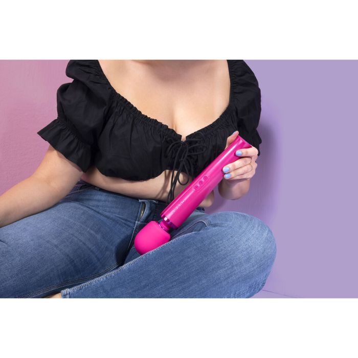 PalmPower -Recharge deMasseur PalmPower Le Wand Magenta Rose 14