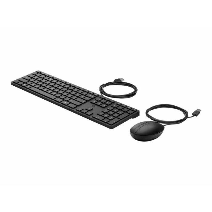 clavier et souris HP 9SR36UT Noir Espagnol Qwerty 3