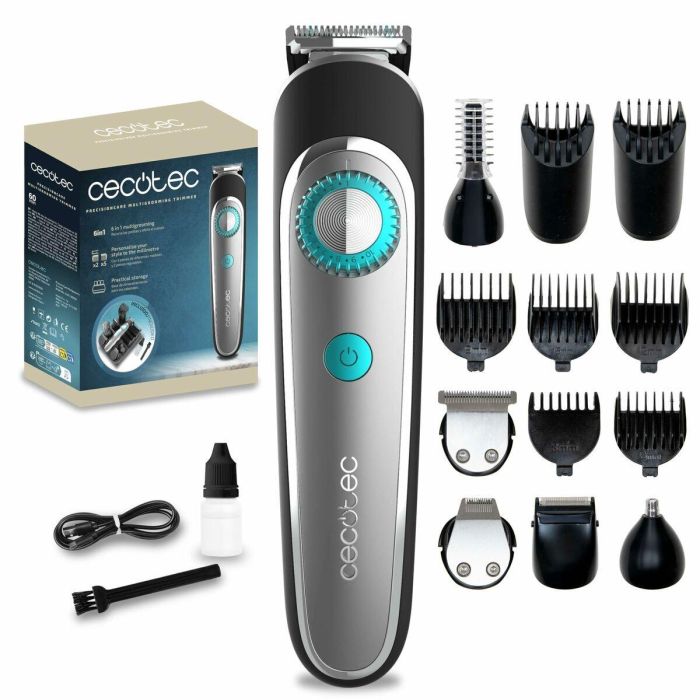 Cecotec Tondeuse Multigrooming PrecisionCare 6 en 1 IPX7 avec 5 peignes réglables 9 Cecotec Tondeuse Multigrooming PrecisionCare 6 en 1 IPX7 avec 5 peignes réglables 9
