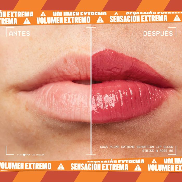 Brillant à lèvres NYX Duck Plump Strike a rose 6,8 ml 3