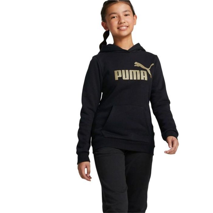 Sweat-shirt à capuche fille Puma Essentials