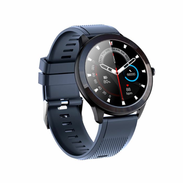 Montre intelligente LEOTEC Wave Bleu IPS 200 mAh Bluetooth 5.0 1,28" 7