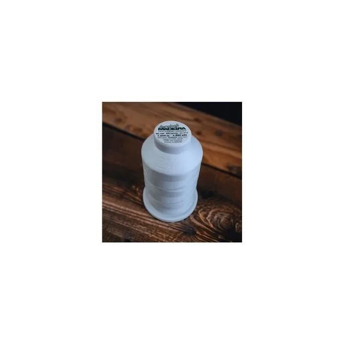 Madeira Boite de 4 Bobines de Fil pour Surjeteuse - Fil Couture Resistante pour Finitions Professionnelles sur Tissus Fins et Epais