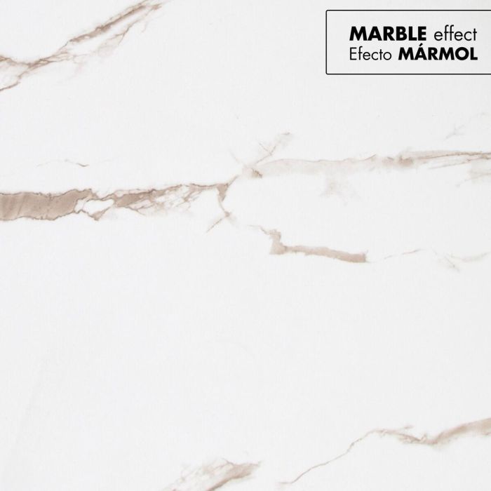 Jeu de 2 tables Max Home Blanc 48 x 45 x 48 cm 1