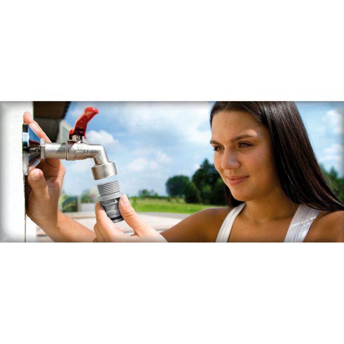 Connecteur de robinet Cellfast ideal 1" Prise Mâle 1 Connecteur de robinet Cellfast ideal 1" Prise Mâle 1