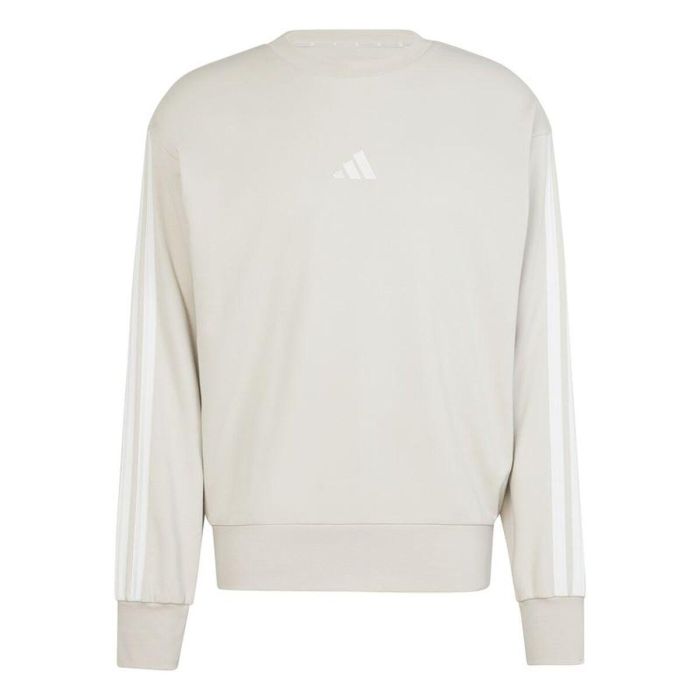 Sweat à capuche homme Adidas 3Bandas French Terry Blanc