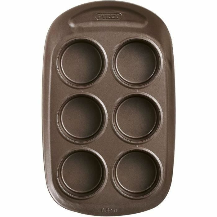 Moules à Muffins Pyrex Marron 17
