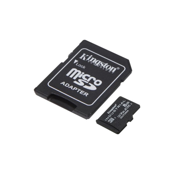 Carte Mémoire Micro SD avec Adaptateur Kingston Industrial 4 Carte Mémoire Micro SD avec Adaptateur Kingston Industrial 4