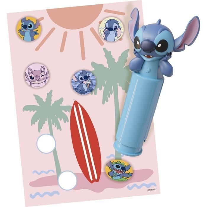 Atelier stickers - LANSAY - STITCH - 1 tampon, 200 Stickers - Des 5 ans 2