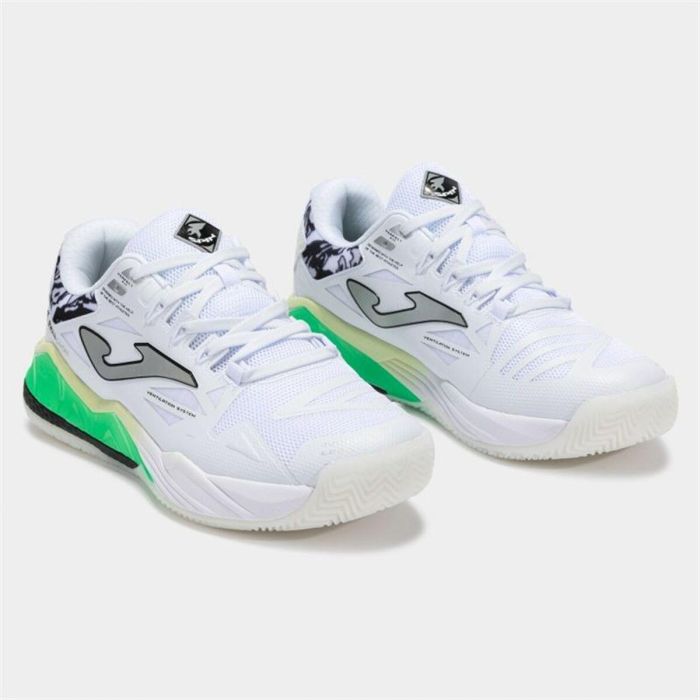Chaussures de Padel pour Adultes Joma Sport Spin 2502 Blanc L 2 Chaussures de Padel pour Adultes Joma Sport Spin 2502 Blanc L 2