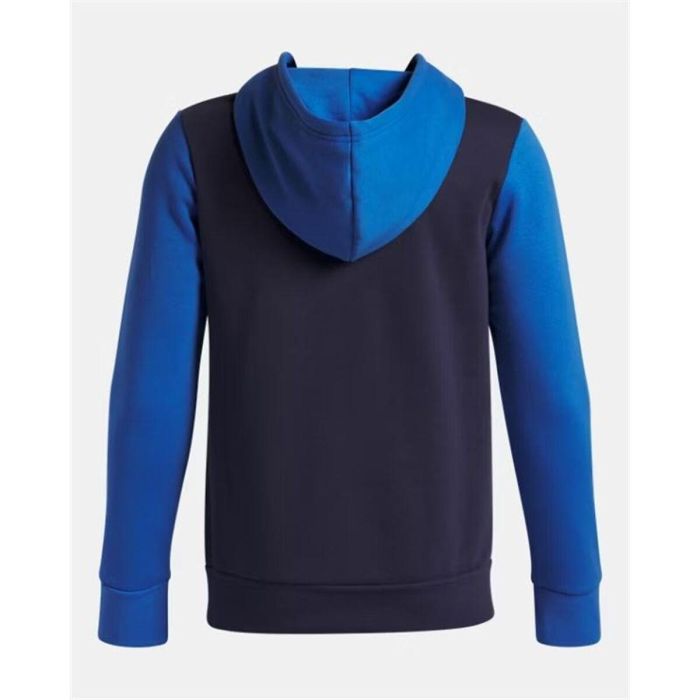 Sweat-shirt à capuche fille Under Armour Rival Flc Cblck Grphc Hd Bleu XS 1