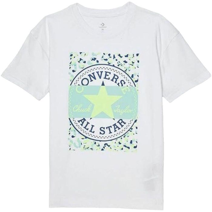 T shirt à manches courtes Enfant Converse Boyfriend Graphicrt Blanc 0 T shirt à manches courtes Enfant Converse Boyfriend Graphicrt Blanc 0