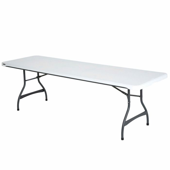 Table Piable Lifetime Blanc 244 x 74 x 76 cm 0 Table Piable Lifetime Blanc 244 x 74 x 76 cm 0