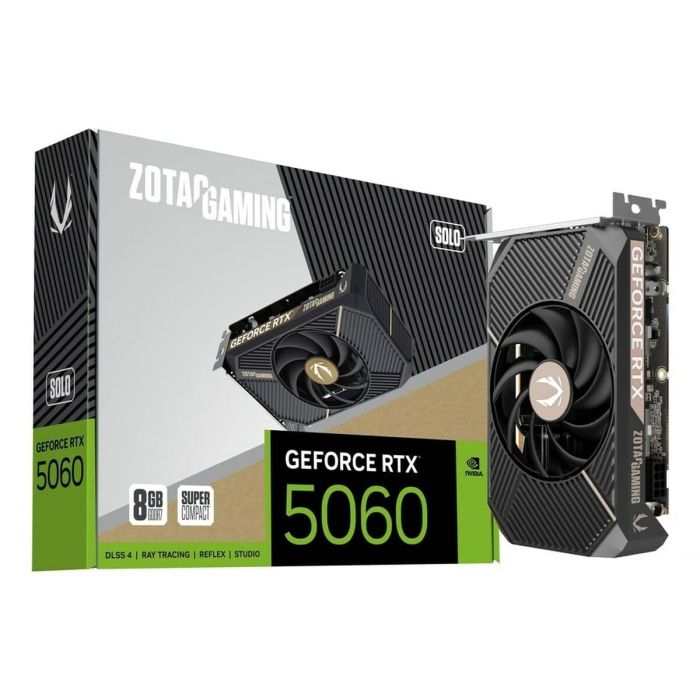 Carte Graphique Zotac ZT-B50600G-10L 8 GB GEFORCE RTX 5060 GDDR7 1 Carte Graphique Zotac ZT-B50600G-10L 8 GB GEFORCE RTX 5060 GDDR7 1