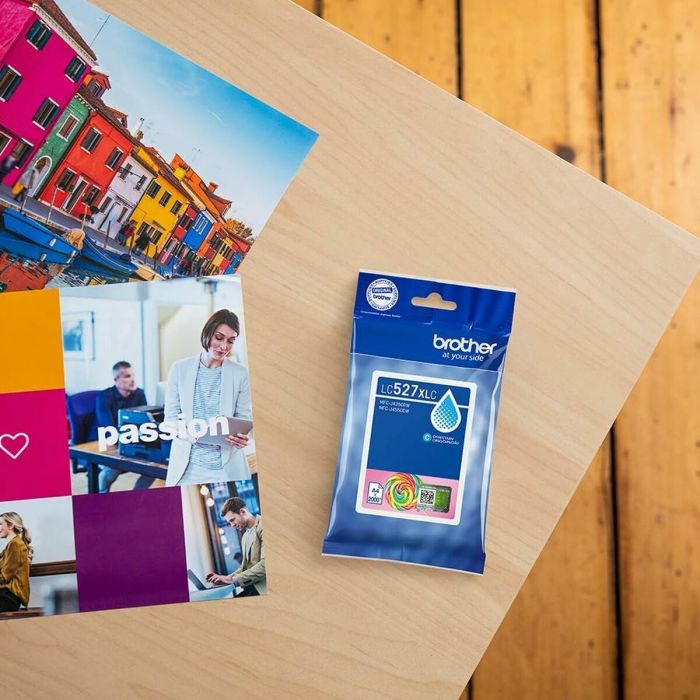 Cartouche d'encre originale Brother LC527XLC Cyan 3