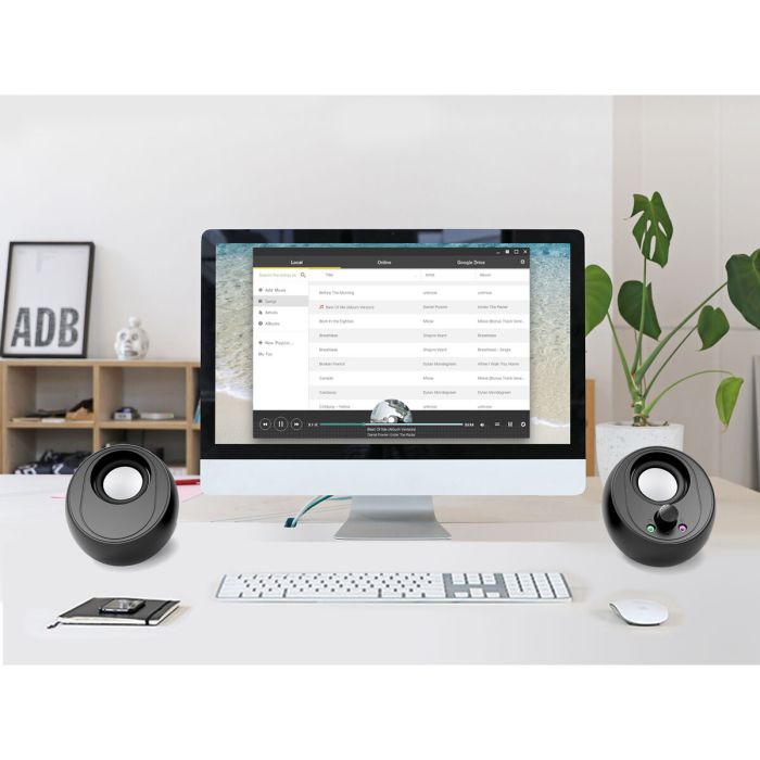 Haut-parleurs de PC Conceptronic BJORN01B Noir 10 W 1