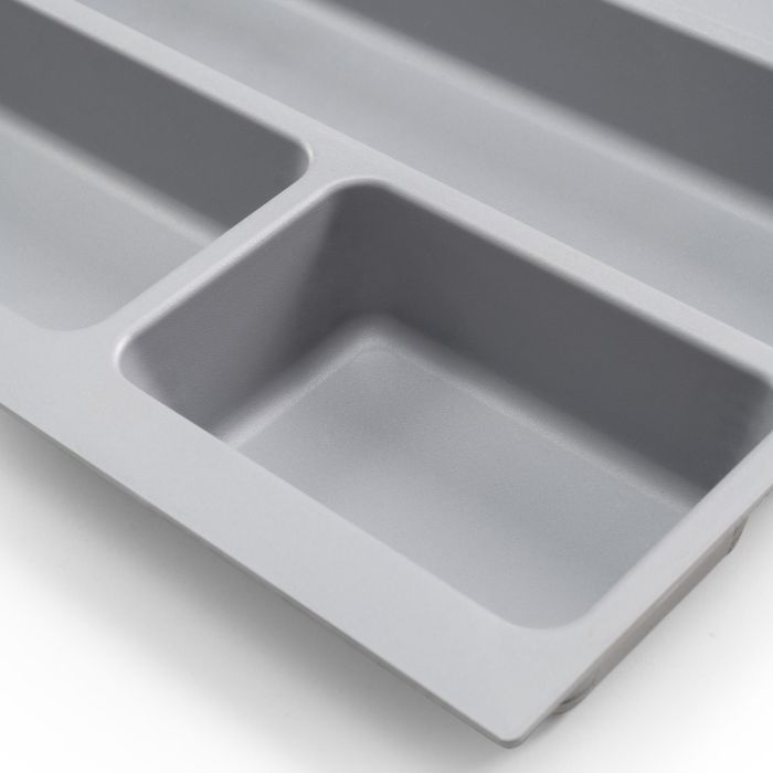 Emuca Range-couverts Optima pour tiroir universel, module 800mm, Plastique, Gris 3
