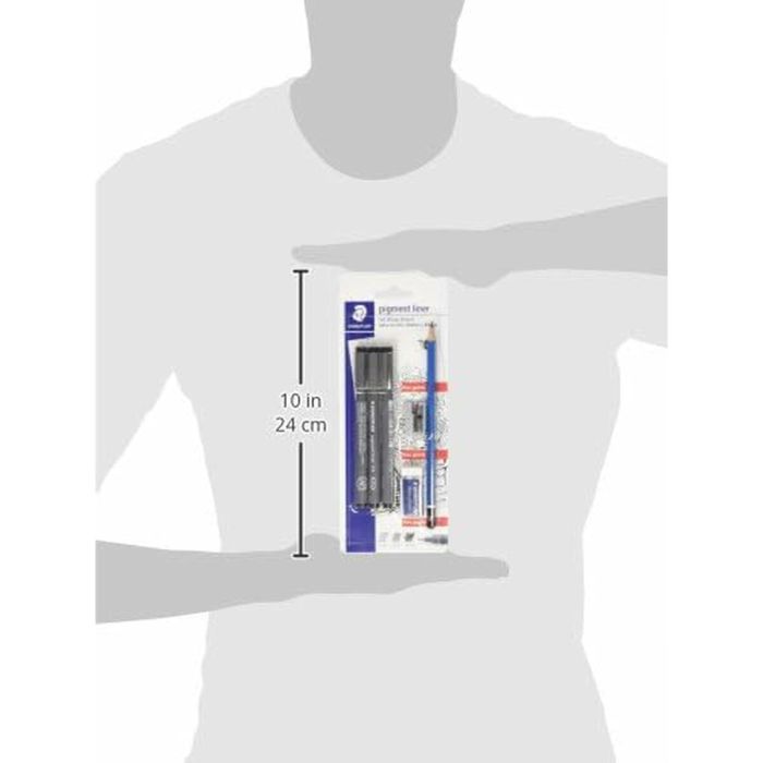Marqueur permanent Staedtler 308 SBK3P2 Noir (3 Pièces) 1 Marqueur permanent Staedtler 308 SBK3P2 Noir (3 Pièces) 1