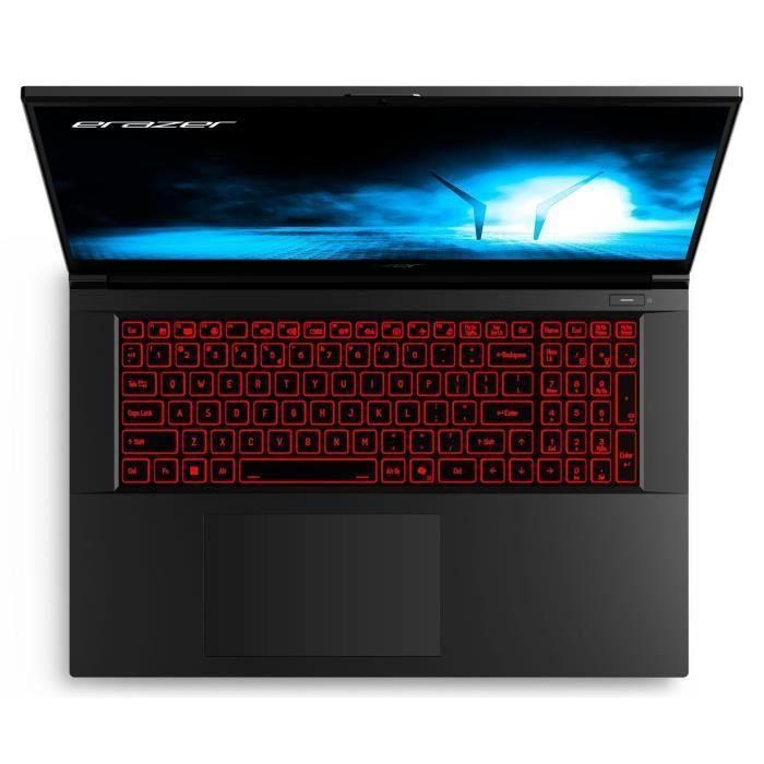 PC Portable Gamer ERAZER Scout E30i MD62704 - Windows 11  - 17,3 FHD IPS 144Hz - RTX 4050 - Core i7-12650H - RAM 16Go - 512Go SSD 5