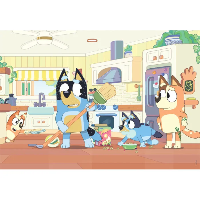 Clementoni Puzzle 60 Pièces Bluey - 33.5 x 23.5 cm - Pour Enfants - Images Captivantes et Couleurs Attrayantes Clementoni Puzzle 60 Pièces Bluey - 33.5 x 23.5 cm - Pour Enfants - Images Captivantes et Couleurs Attrayantes