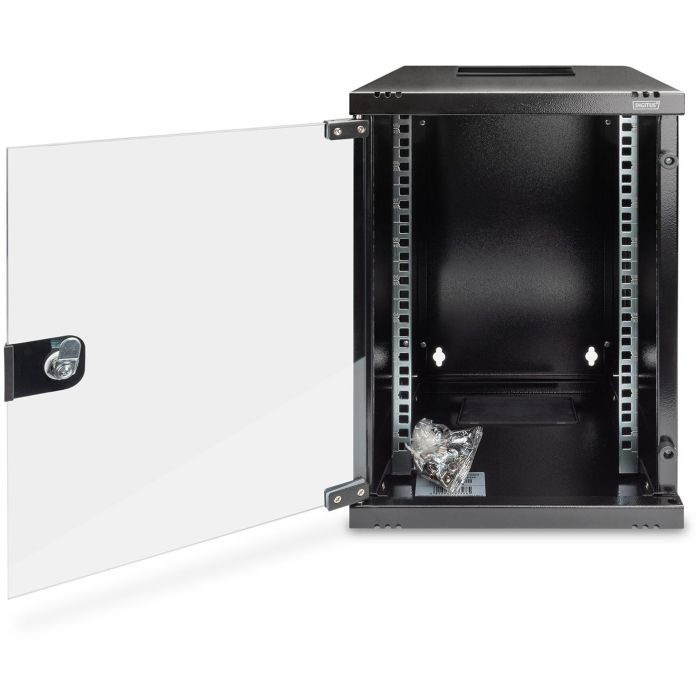 DIGITUS Wandgehäuse 254 mm (10") - 312x300 mm (BxT),schwarz 6