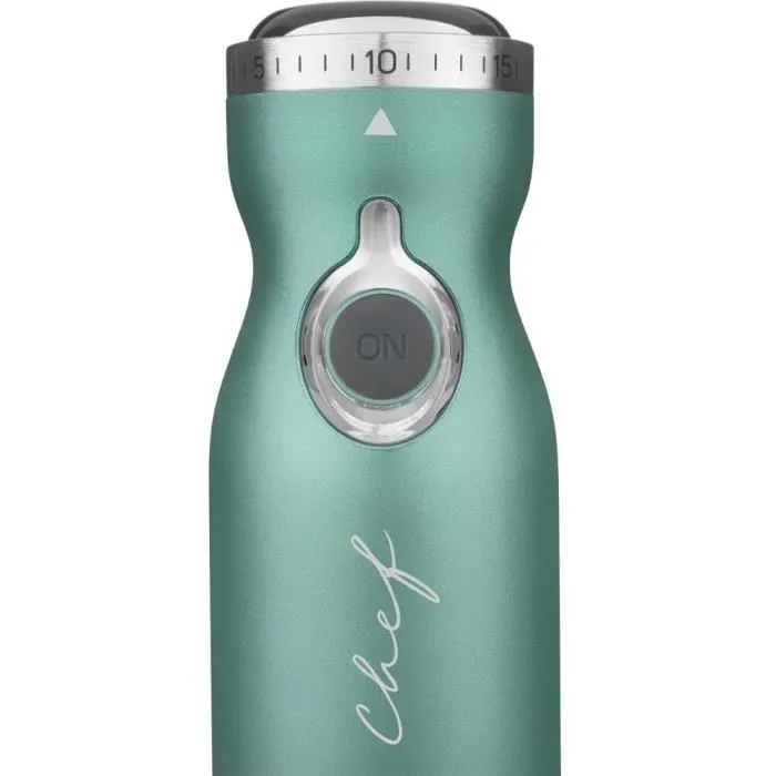 Sencor SHB 5601GR-EUE3 Mixeur Plongeant 4 en 1 1200W - Moteur Ultra Silencieux, Technologie Titanium QuadBlade, Accessoires Inox (Gobelet, Hachoir, Fouet)