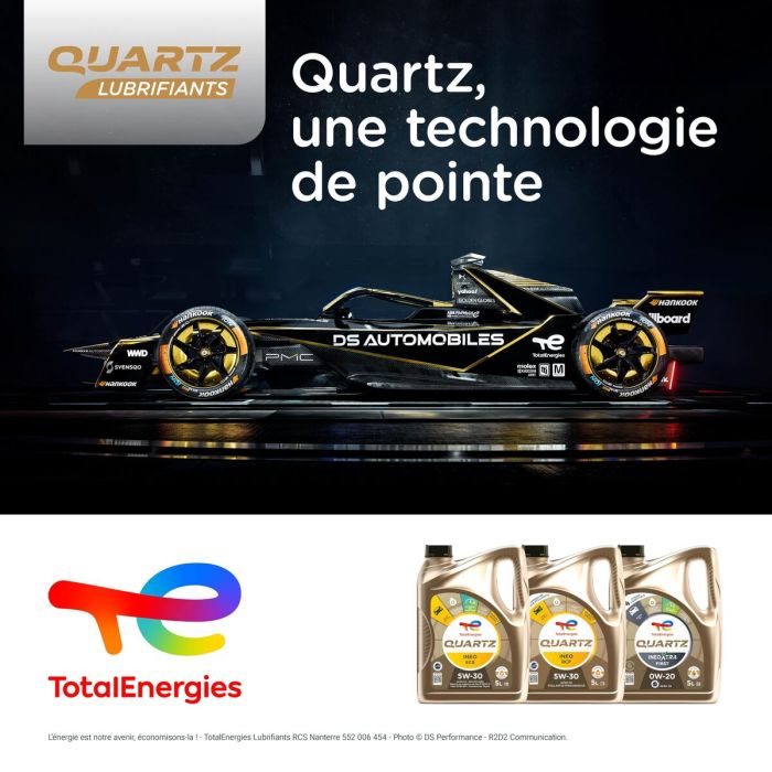 Huile de moteur pour voiture Totalenergies Quartz Ineo RCP 5 L 5W30 6