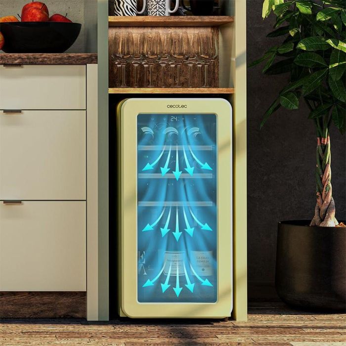 Bar à Vins Cecotec Bolero GrandSommelier Origin 18 Hit 74,3 x 36,6 x 47,6 cm Beige 1 Bar à Vins Cecotec Bolero GrandSommelier Origin 18 Hit 74,3 x 36,6 x 47,6 cm Beige 1