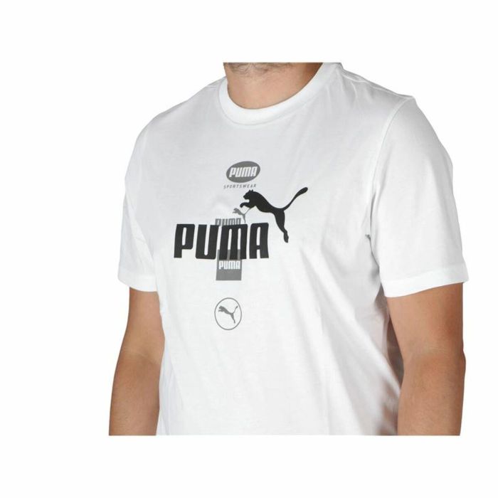 T-shirt à manches courtes homme Puma Puma Power Graphic 1