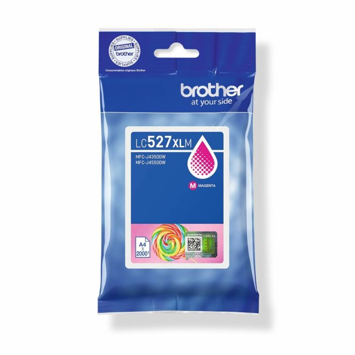 Cartouche d'encre originale Brother LC527XLM Magenta 6 Cartouche d'encre originale Brother LC527XLM Magenta 6