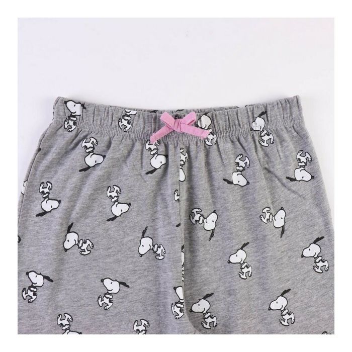 Pyjama Snoopy Gris Femme 3