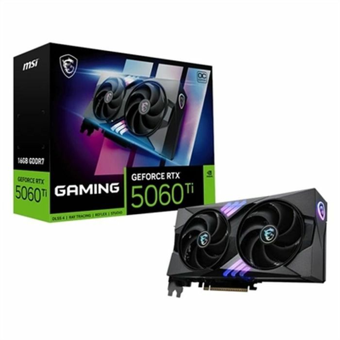 Carte Graphique MSI RTX 5060 Ti 16G GAMING OC geforce rtx 5060 ti 16 GB GDDR6X GDDR7 5