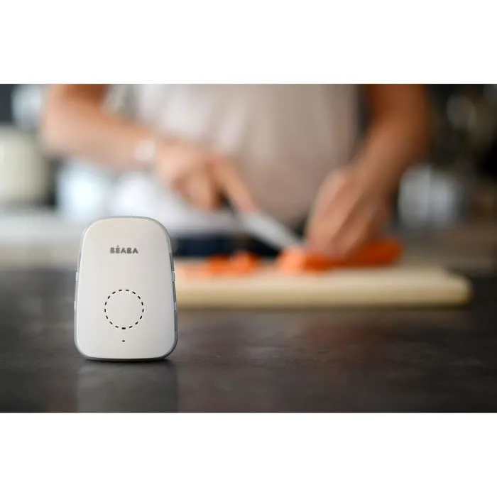 Beaba Babyphone / Baby Monitor SIMPLY ZEN, Walkie-Talkie, 0 Ondas, Mode Nuit avec Lumière Nocturne, Portée 300M, Autonomie 15H 2