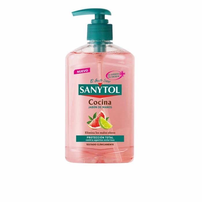 Sanytol Jabón De Manos Antibacteriano Cocina 250 Ml