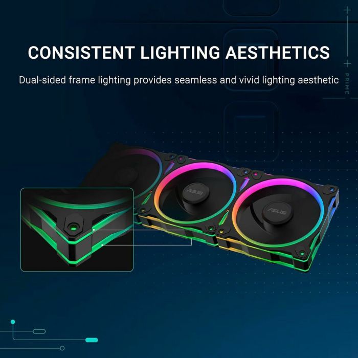 Ventillateur de cabine Asus 90DA00L0-B09020 Noir 20