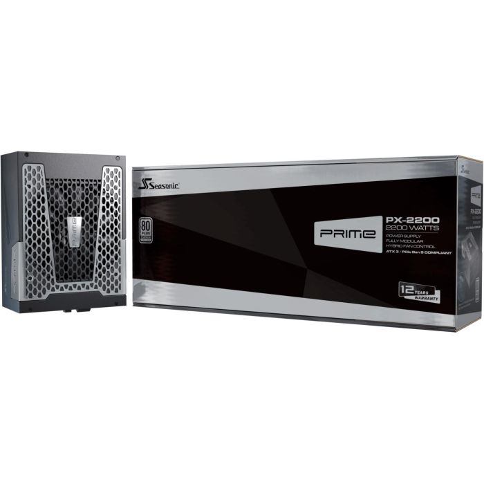 2200W Seasonic Prime PX-2200 ATX30 Modular Platin 9