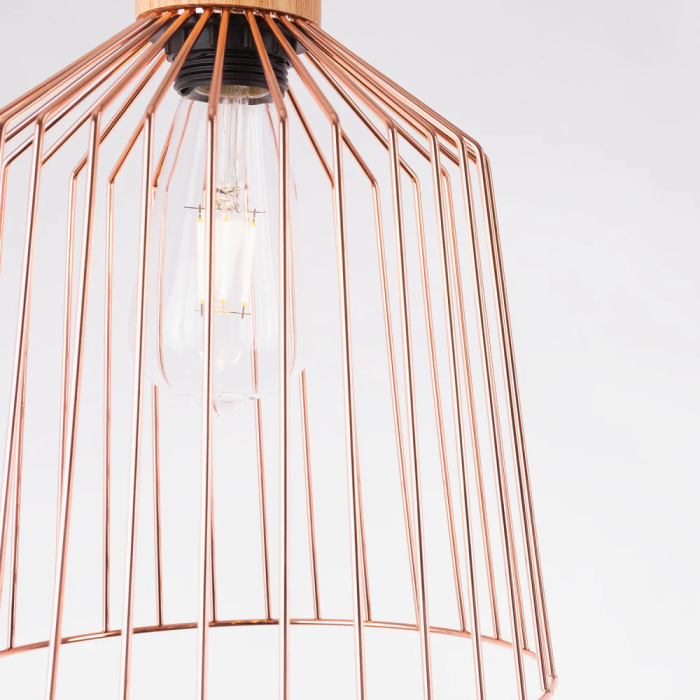 Lampara Colgante Turkistan Métal et Bois SKD-P80048 1