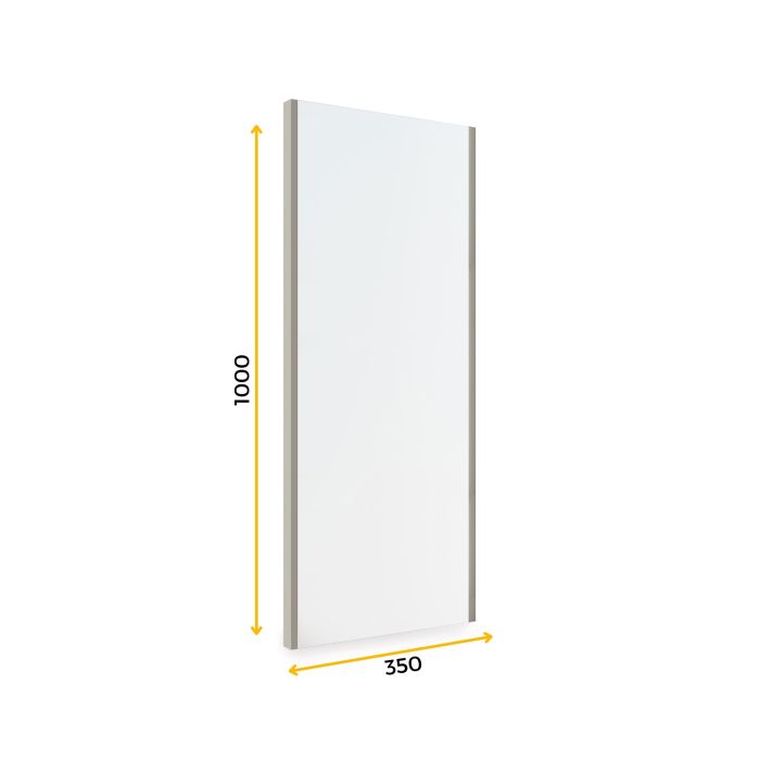 Emuca Miroir extractible pour l'intérieur de l'armoire, Peint gris pierre, Acier et Plastique et Verre 9 Emuca Miroir extractible pour l'intérieur de l'armoire, Peint gris pierre, Acier et Plastique et Verre 9