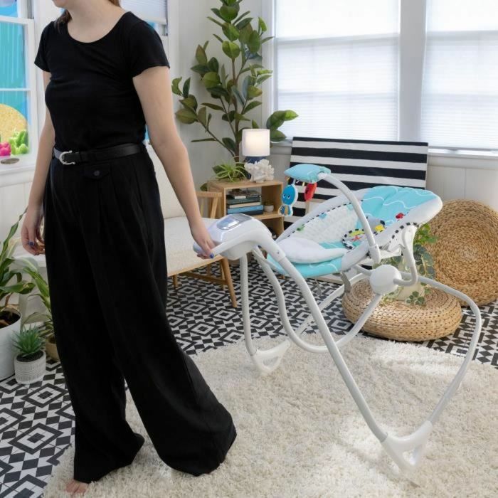 Hamac pour Bébé Baby Einstein Ocean Bleu 2