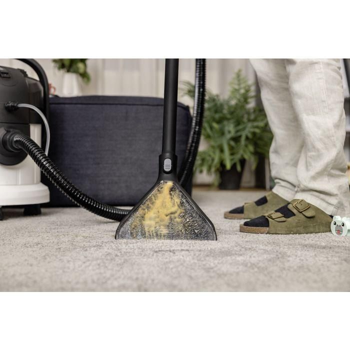 Shampouineuse Karcher SE 4- aspirateur injecteur extracteur - Puissance 1000W- double réservoir 2x4L- détacheur tapis moquette 3